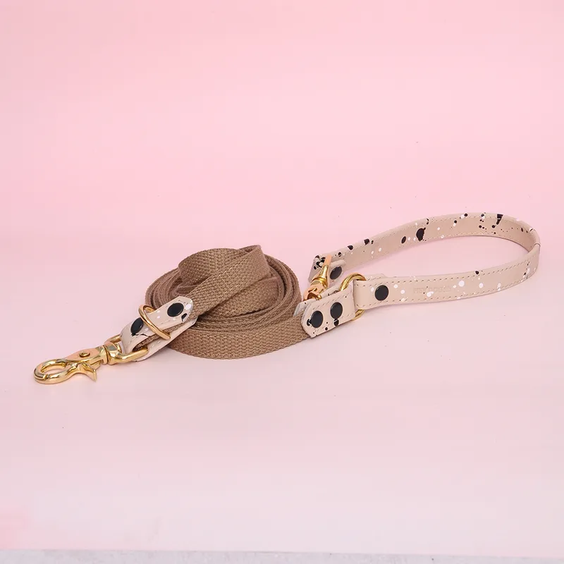 SALT’N’PEPPER adjustable leash — HEY DOG Co.