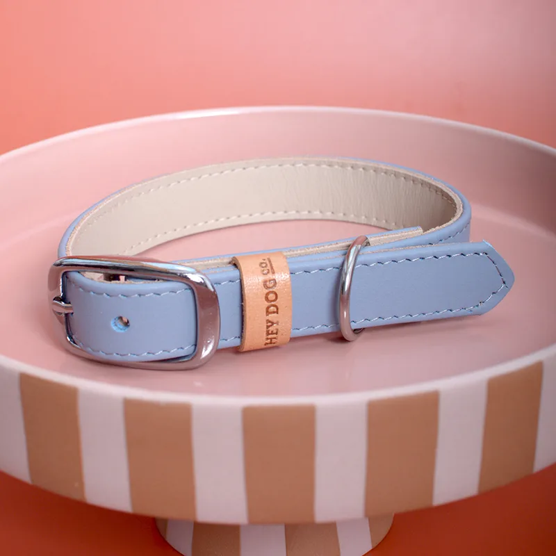 BLUE MATCHA collar — HEY DOG Co.