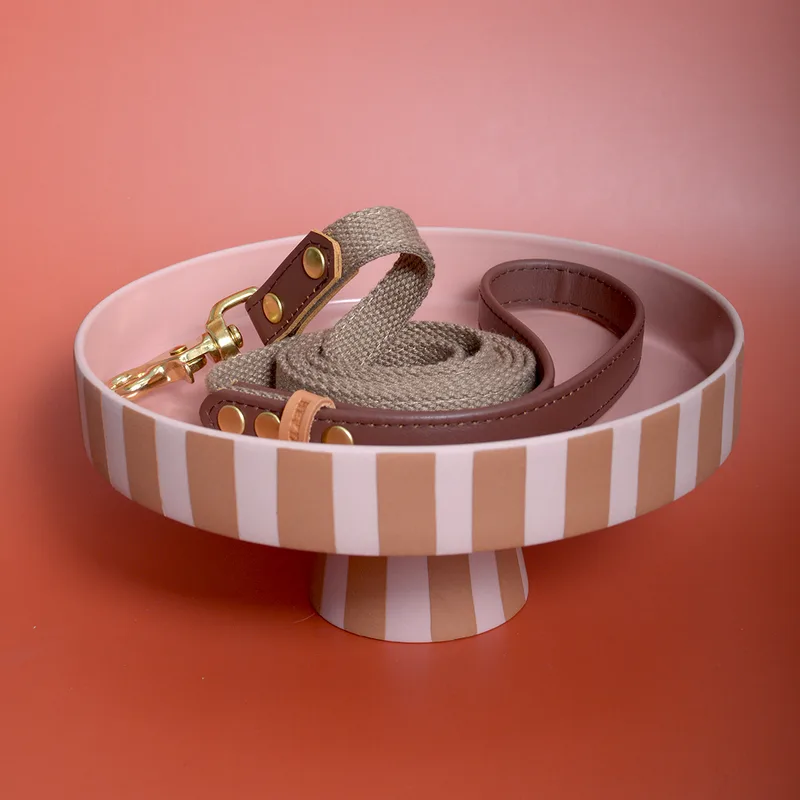 MILK CHOCOLATE leash — HEY DOG Co.