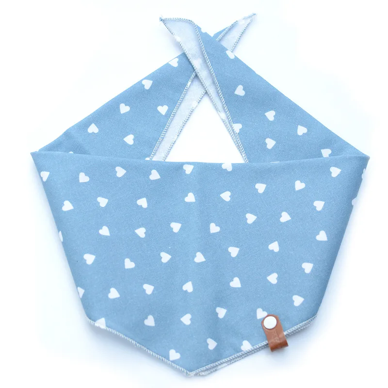 Blue & Hearts bandana — HEY DOG Co.