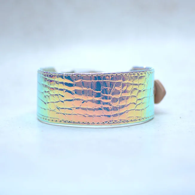 Little Mermaid greyhound collar — HEY DOG Co.