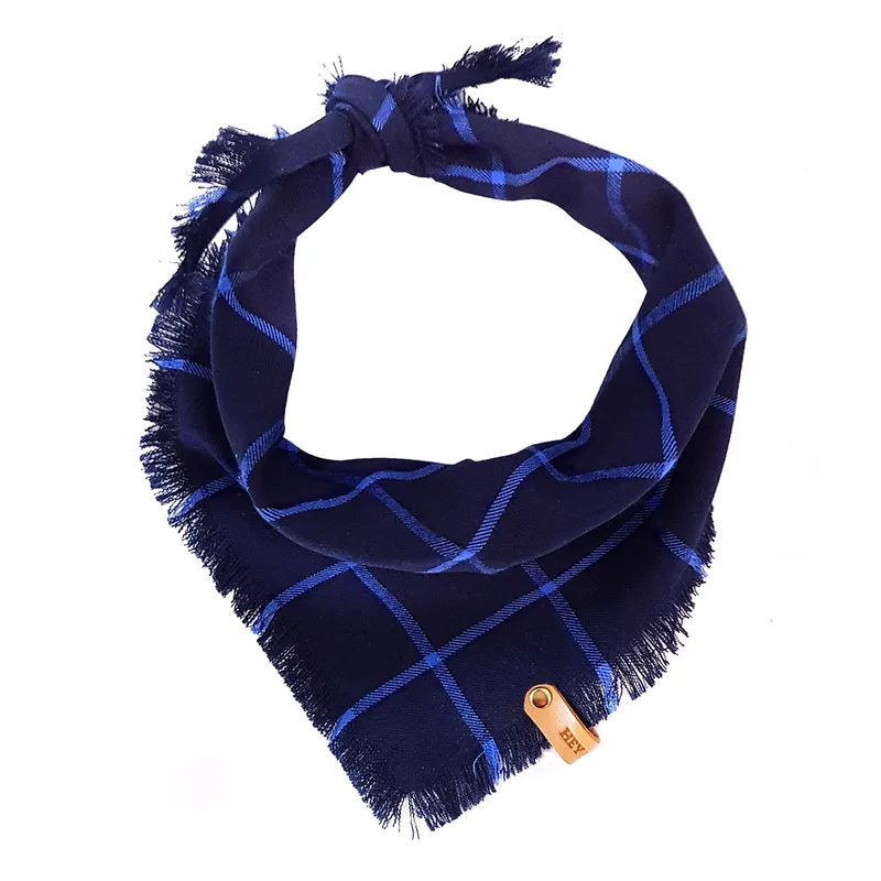 Navy blue & Blue bandana — HEY DOG Co.