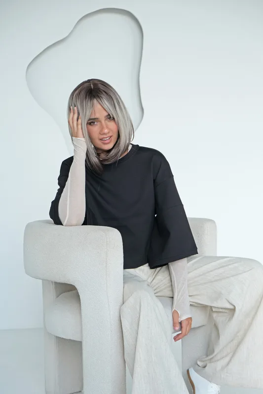 Bluza oversize z dzianiny — Kardasz&Kurdas
