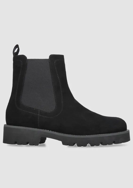 Czarne sztyblety Adelin — Konopka Shoes