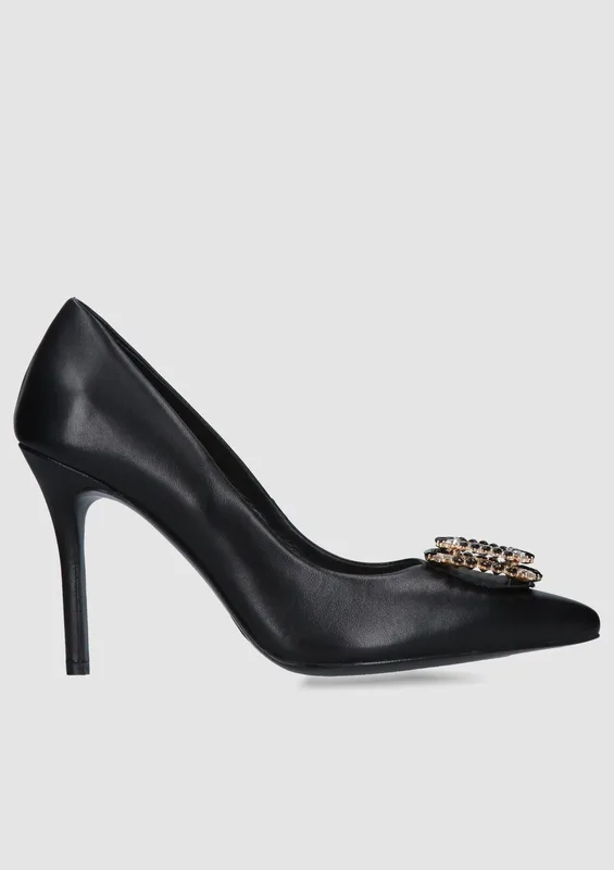 Czarne szpilki Sophia — Konopka Shoes