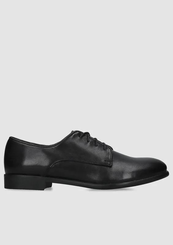 Czarne półbuty Amy — Konopka Shoes