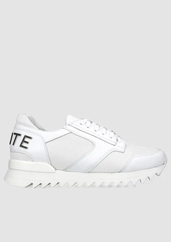 Białe sneakersy Blanka — Konopka Shoes
