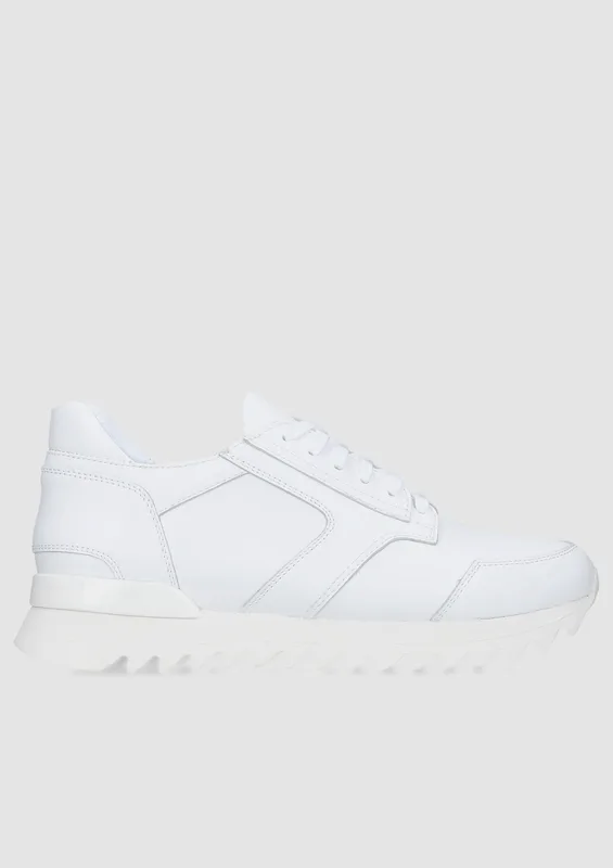 Białe sneakersy Blanka — Konopka Shoes