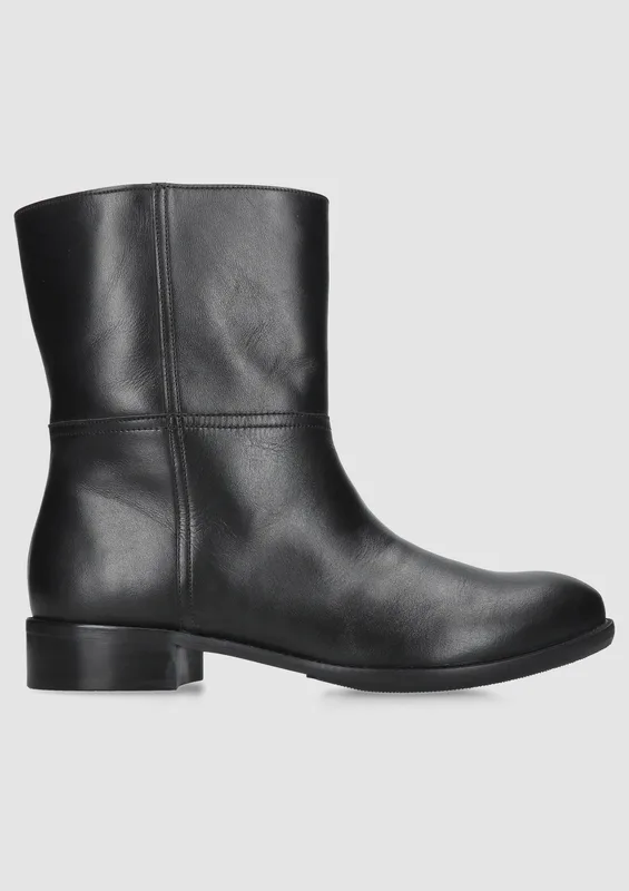 Czarne botki Karin — Konopka Shoes