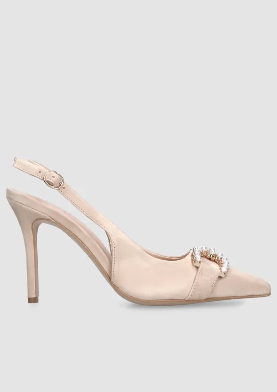 Beżowe szpilki Sophia — Konopka Shoes