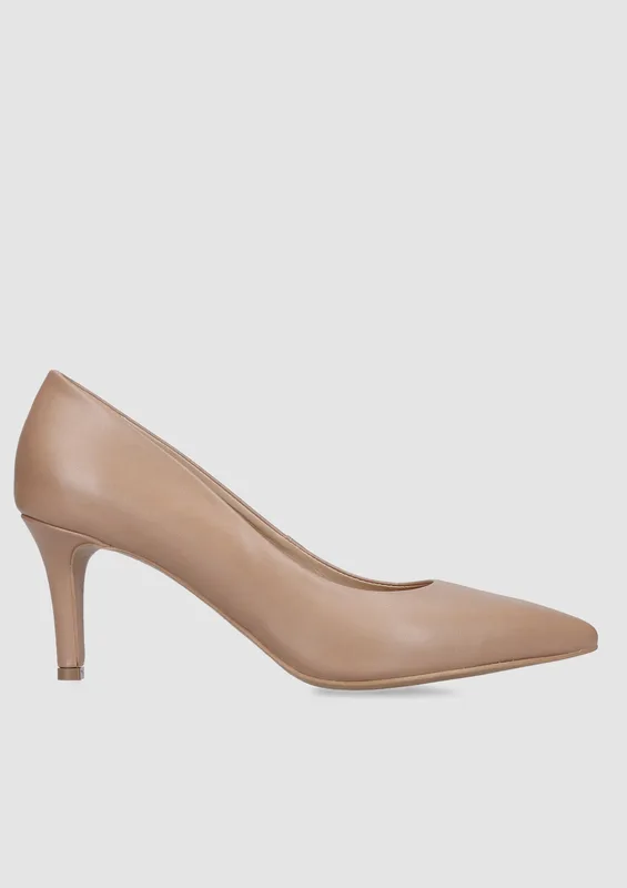Beżowe szpilki Varia — Konopka Shoes