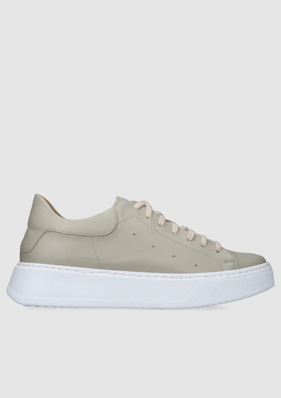Zielone sneakersy Lusi — Konopka Shoes