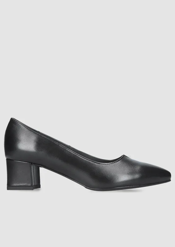 Czarne czółenka Tatiana — Konopka Shoes