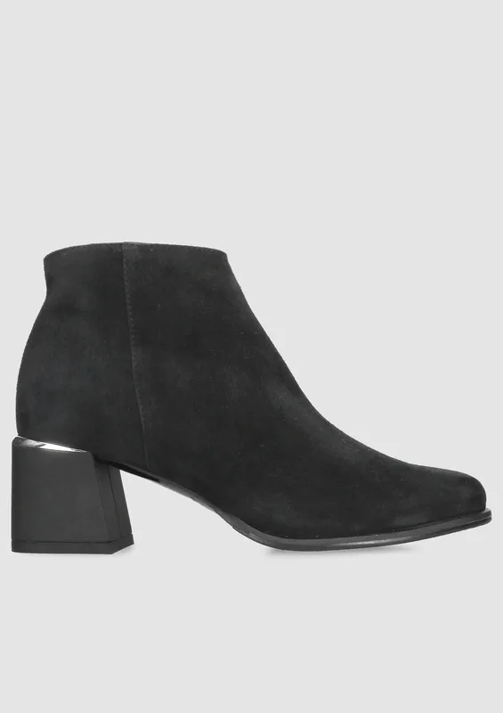 Grafitowe botki Frigg — Konopka Shoes