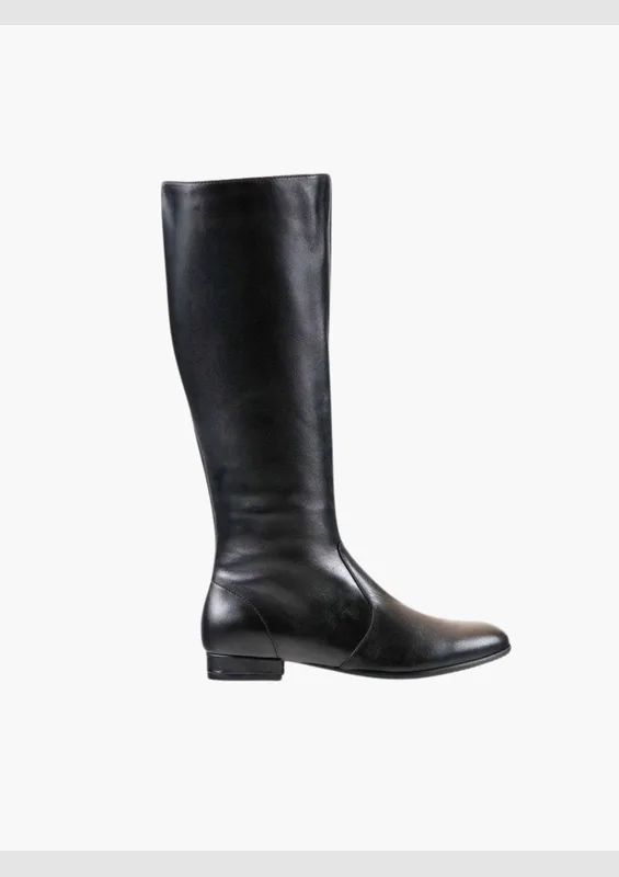 Czarne kozaki Edna — Konopka Shoes