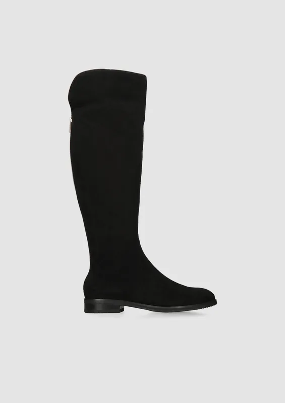 Czarne kozaki Cornelie — Konopka Shoes