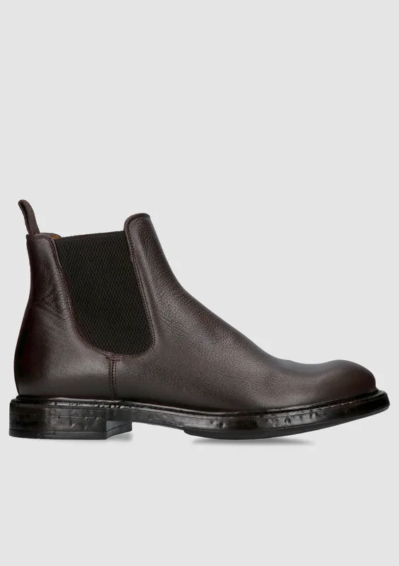 Brązowe sztyblety Davide — Konopka Shoes