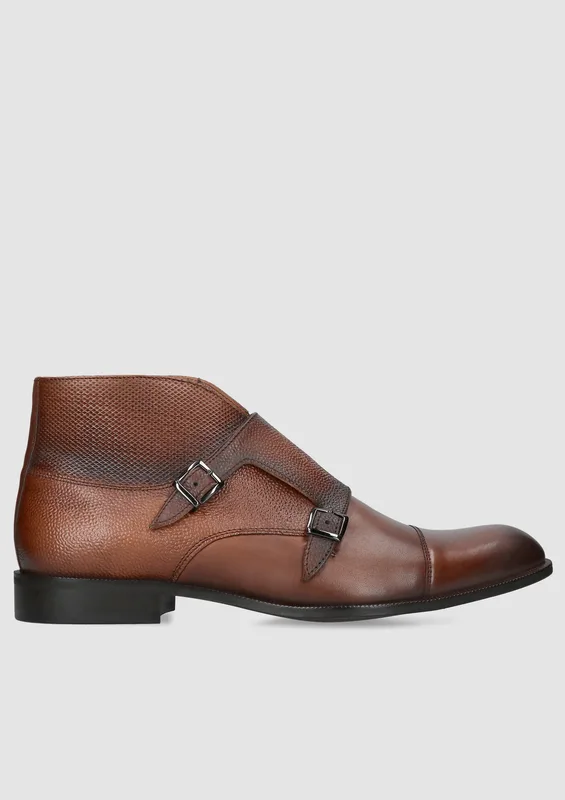 Brązowe trzewiki Tomy II — Konopka Shoes