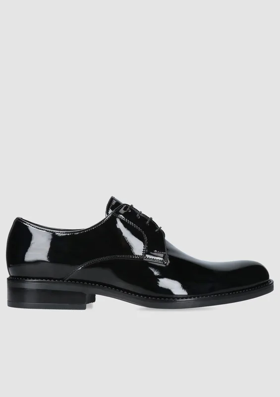 Czarne buty eleganckie Oscar — Konopka Shoes