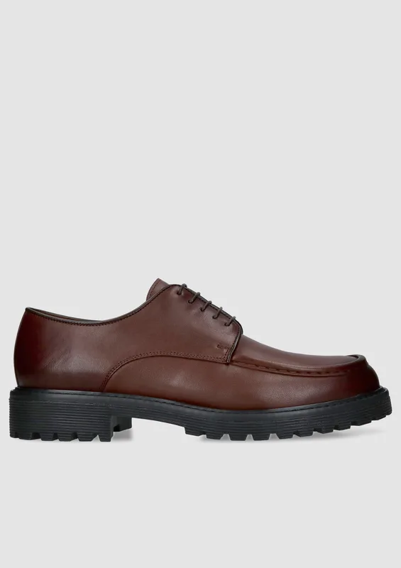 Brązowe półbuty Lukas — Konopka Shoes