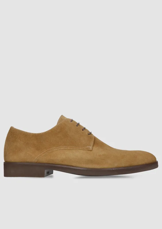 Brązowe półbuty Hugo — Konopka Shoes
