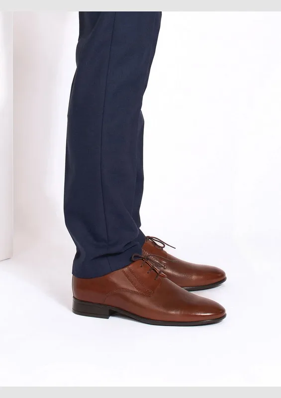 Brązowe buty komunijne Karol — Konopka Shoes
