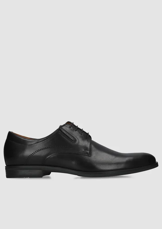 Czarne półbuty Richard — Konopka Shoes