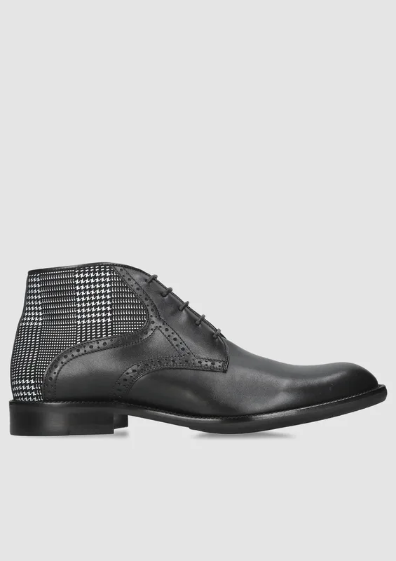 Czarne trzewiki Tomy II — Konopka Shoes