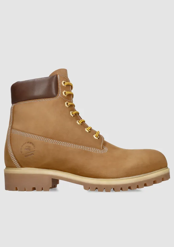 Brązowe trzewiki Malcolm — Konopka Shoes