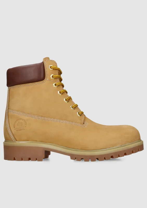 Żółte trzewiki Malcolm — Konopka Shoes