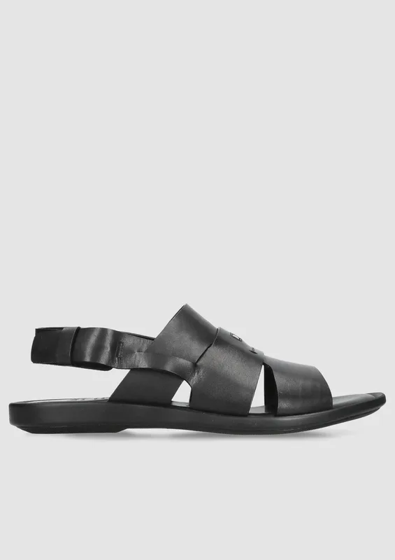Czarne sandały Arlo — Konopka Shoes