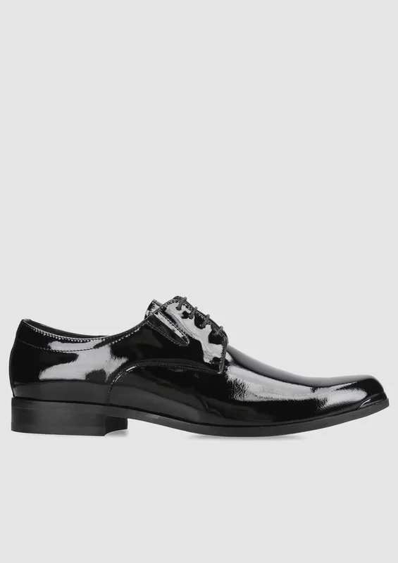 Czarne półbuty Leonid — Konopka Shoes