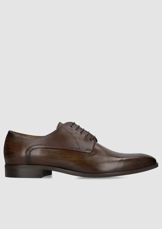 Brązowe półbuty Kilian — Konopka Shoes
