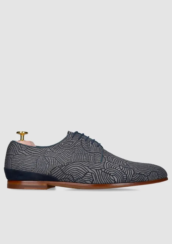 Granatowe półbuty Hugo Gold Collection — Konopka Shoes
