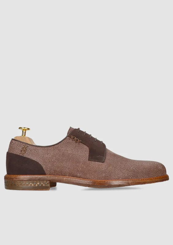 Brązowe buty Cedric Gold Collection — Konopka Shoes