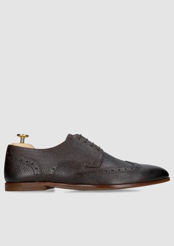 Brązowe buty Hugo Gold Collection — Konopka Shoes
