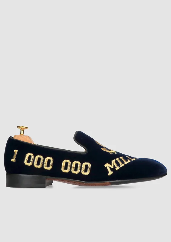 Czarne półbuty Kevin Gold Collection — Konopka Shoes