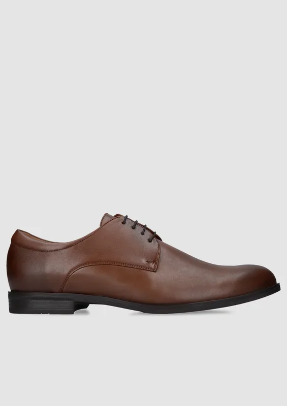 Brązowe półbuty Kellen — Konopka Shoes