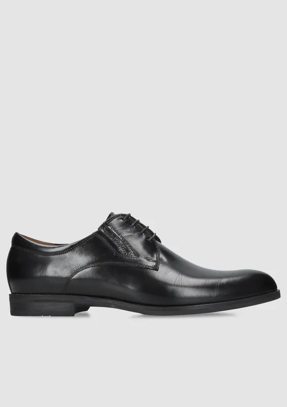 Czarne półbuty Kellen — Konopka Shoes