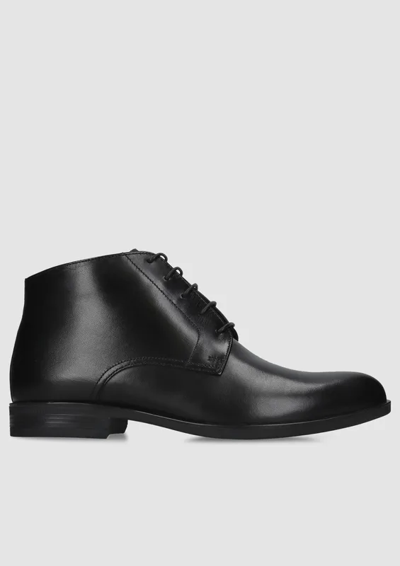 Czarne trzewiki Henrik — Konopka Shoes