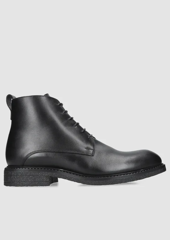 Czarne trzewiki Liam — Konopka Shoes