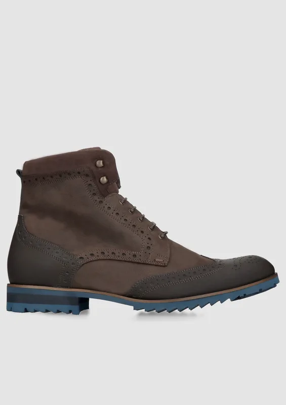 Brązowe trzewiki Tomy II — Konopka Shoes