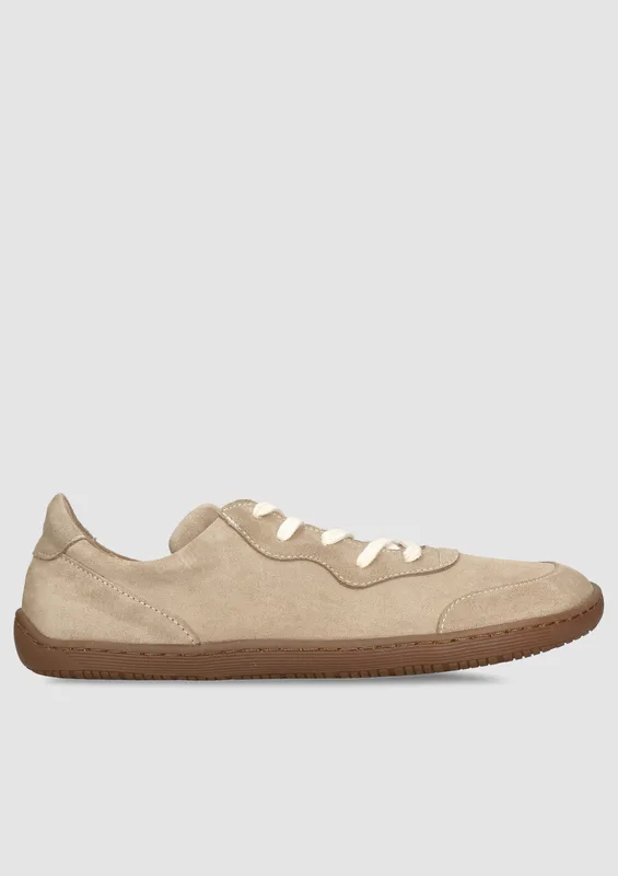 Beżowe półbuty Barefoot — Konopka Shoes
