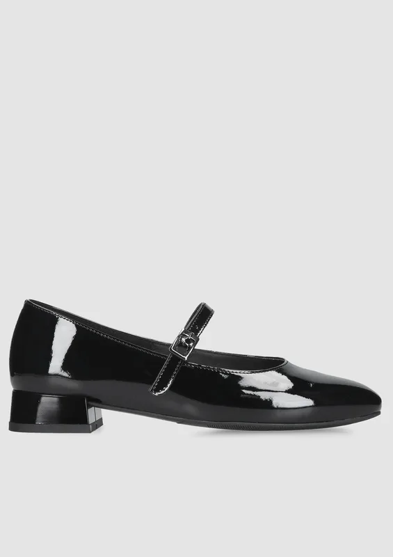 Czarne baleriny Luisa — Konopka Shoes