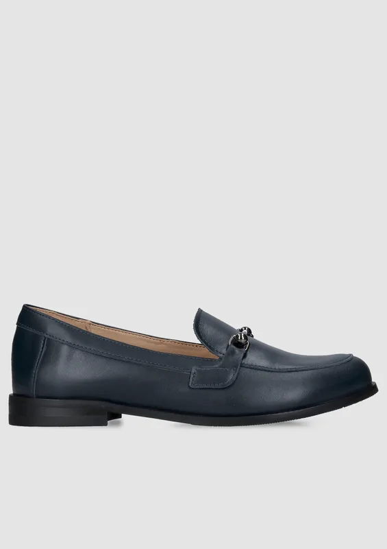 Granatowe półbuty Julia — Konopka Shoes