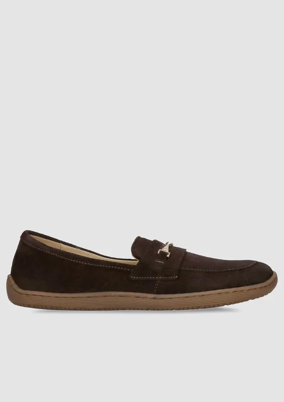 Brązowe półbuty Barefoot — Konopka Shoes