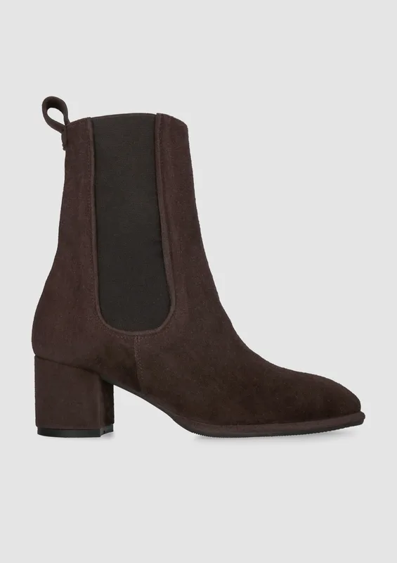 Brązowe botki Lorena — Konopka Shoes