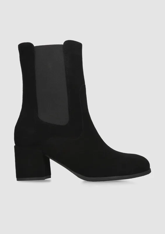 Czarne botki Adrianna — Konopka Shoes