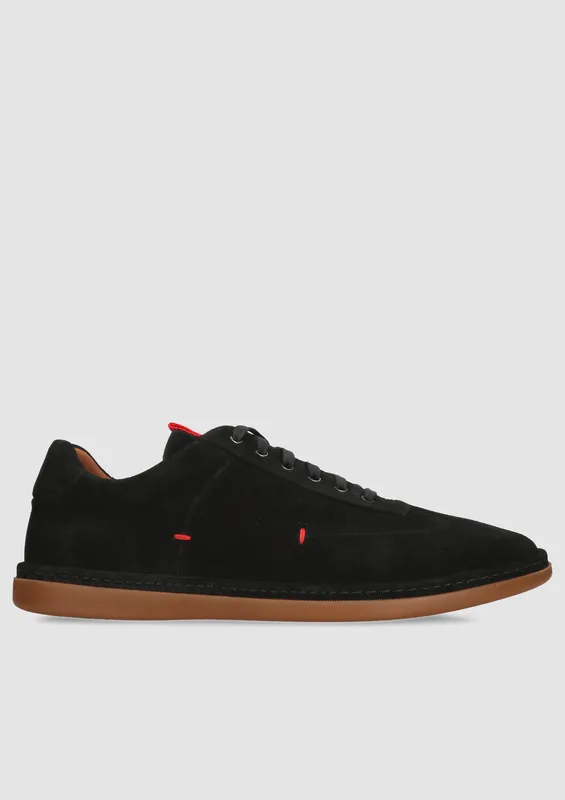 Czarne półbuty Casey — Konopka Shoes