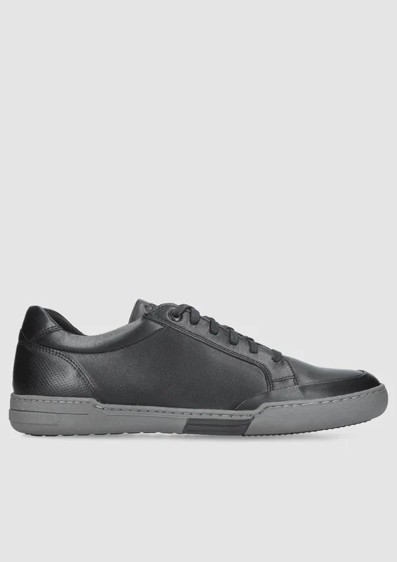 Czarne sneakersy Robert — Konopka Shoes